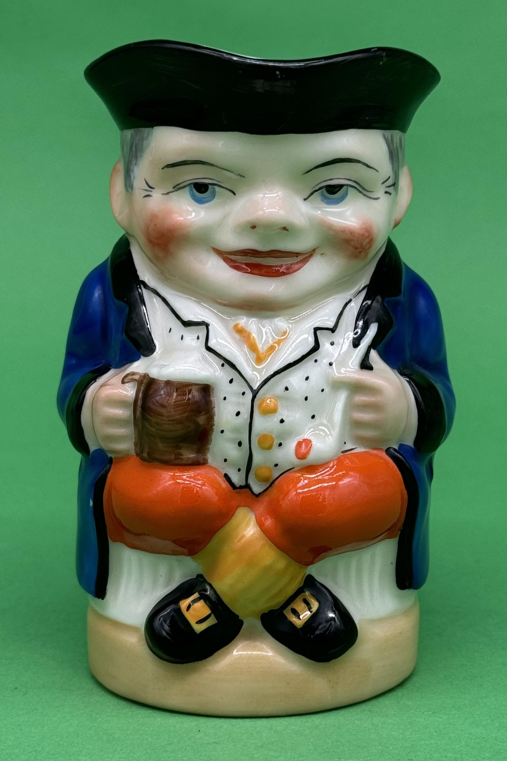 Crosslegged Toby jug W. H. Goss circa 1925